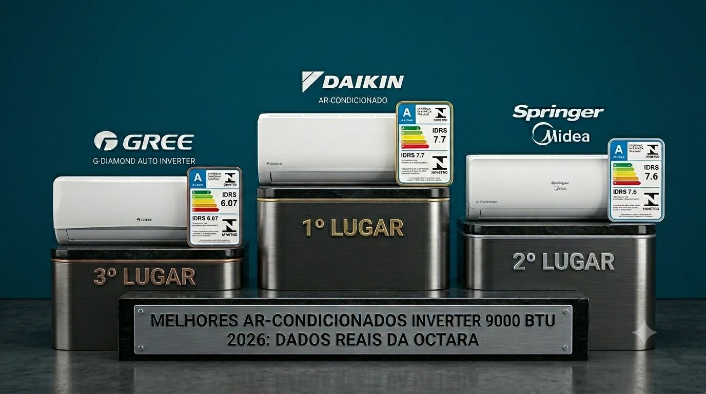 Melhor Ar-condicionado Inverter 9000 BTU: Ranking 2026